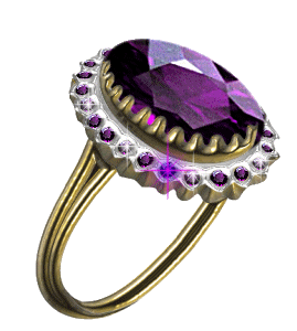 Gif animé bijoux bague